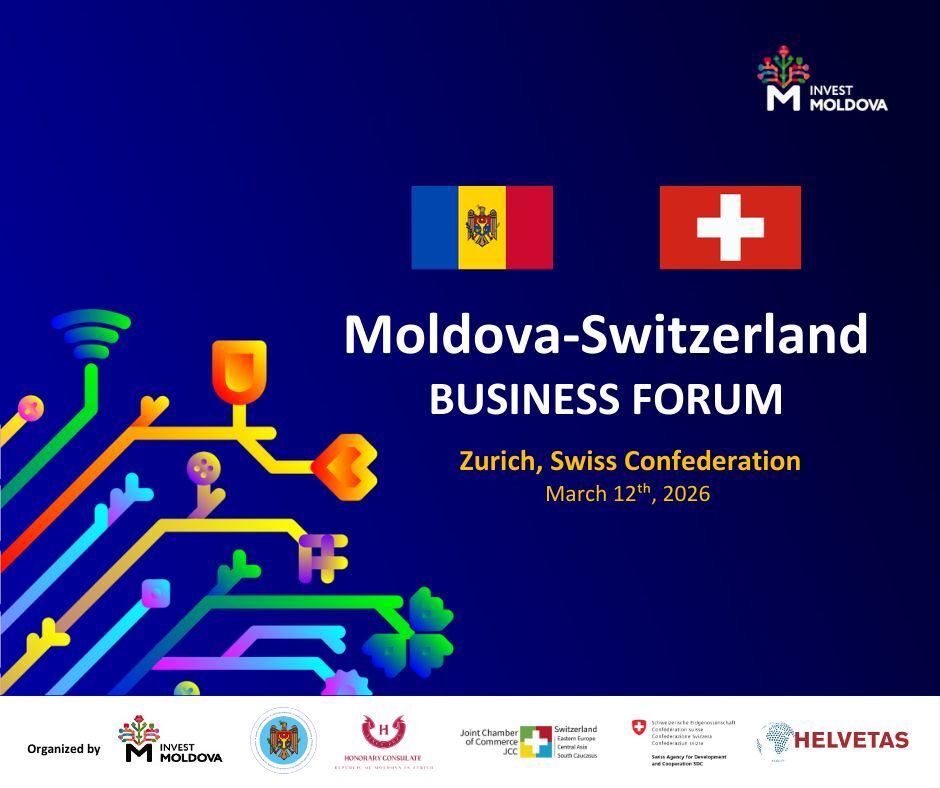 Helvetas Moldova susține organizarea Forumului de Afaceri Moldova–Elveția 2026